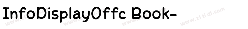 InfoDisplayOffc Book字体转换